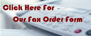 Fax Order Form